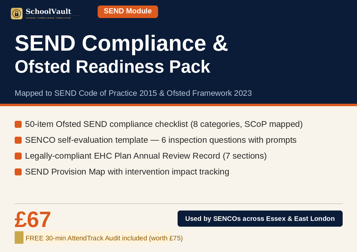 SEND Compliance Pack Cover